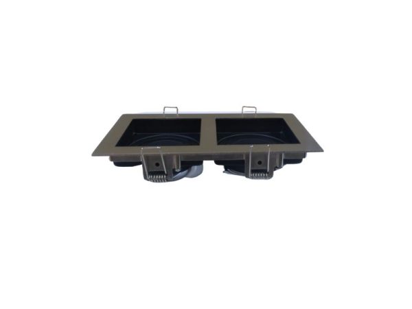 Bisel Puzzle 2xGU10 Plateado - Imagen 2