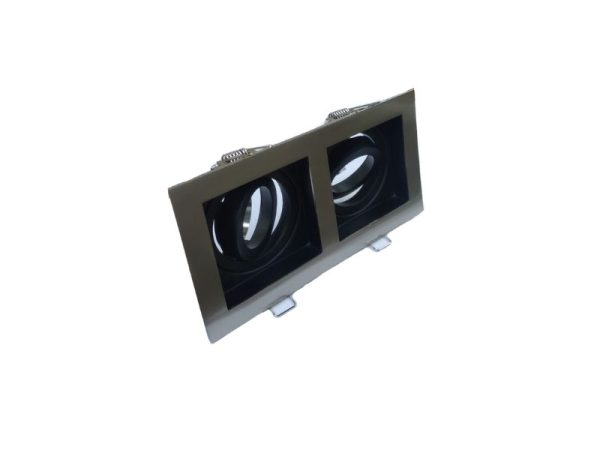 Bisel Puzzle 2xGU10 Plateado - Imagen 3
