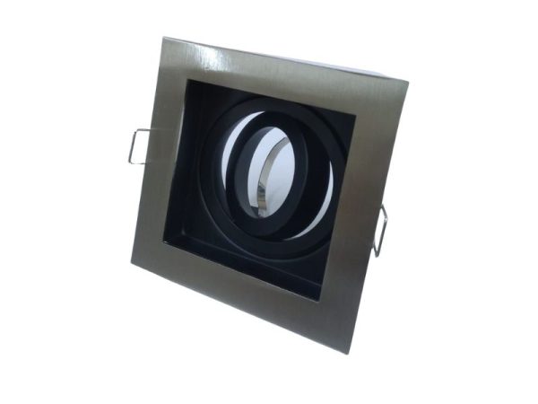 Bisel Puzzle 1xGU10 Plateado - Imagen 2