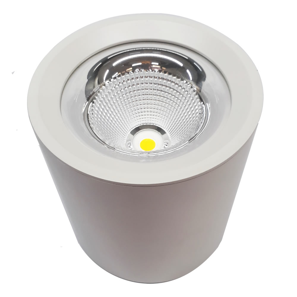 Luminaria LED colgante cilíndrica 35W
